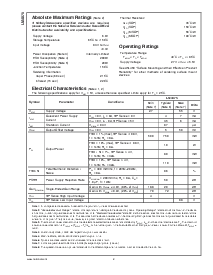 浏览型号LM4875MM的Datasheet PDF文件第2页