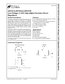 浏览型号LMV431AIMFX的Datasheet PDF文件第1页