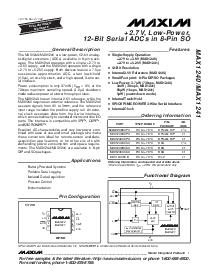 浏览型号MAX1241BESA的Datasheet PDF文件第1页