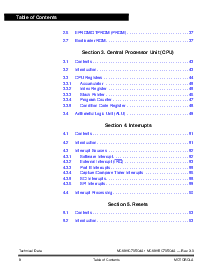 浏览型号MC68HC705C4A的Datasheet PDF文件第8页
