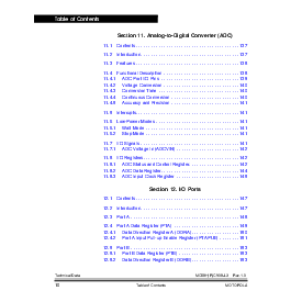 浏览型号MC68HRC908JL3CDW的Datasheet PDF文件第10页