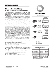 浏览型号MC74HC4046AD的Datasheet PDF文件第1页