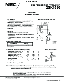 浏览型号2SK1580的Datasheet PDF文件第1页