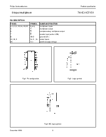 浏览型号74HC151DB的Datasheet PDF文件第3页