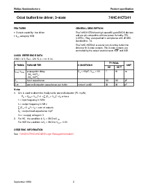 浏览型号74HC241PW的Datasheet PDF文件第2页