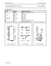 浏览型号74HC241PW的Datasheet PDF文件第3页