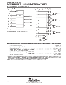 浏览型号SN74F157AD的Datasheet PDF文件第2页