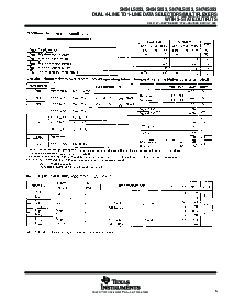 浏览型号SN74LS253NE4的Datasheet PDF文件第5页