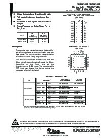 浏览型号SNJ54LS245FK的Datasheet PDF文件第1页