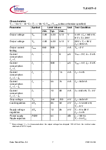 浏览型号TLE4271-2的Datasheet PDF文件第7页