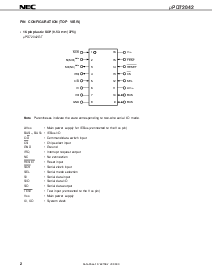 浏览型号UPD72042GT的Datasheet PDF文件第2页