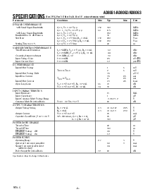 浏览型号AD8062AR的Datasheet PDF文件第3页