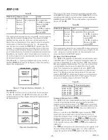 浏览型号ADSP-2185KST-133的Datasheet PDF文件第8页