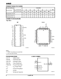 浏览型号Am27C128-90DC的Datasheet PDF文件第2页