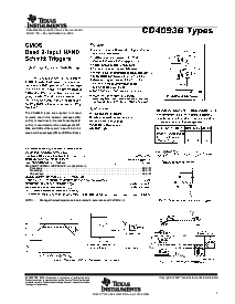 浏览型号CD4093BF3A的Datasheet PDF文件第1页