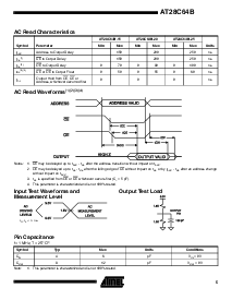 浏览型号AT28C64-20JC的Datasheet PDF文件第5页