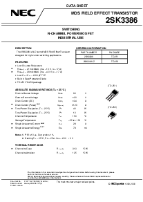 浏览型号2SK3377-Z的Datasheet PDF文件第1页