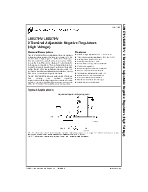 浏览型号LM337HVK的Datasheet PDF文件第1页