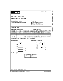 浏览型号74ACT32MTC的Datasheet PDF文件第1页