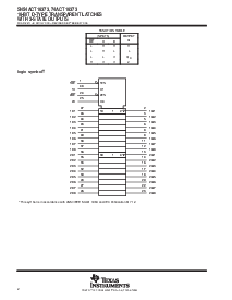 浏览型号74ACT16373DL的Datasheet PDF文件第2页