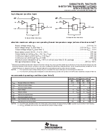 浏览型号74ACT16373DL的Datasheet PDF文件第3页