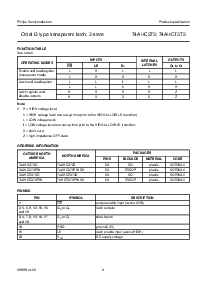 浏览型号74AHC373PW的Datasheet PDF文件第3页