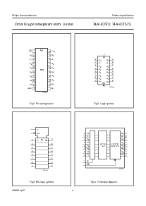 浏览型号74AHC573PW的Datasheet PDF文件第4页