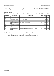 浏览型号74AHC573PW的Datasheet PDF文件第6页