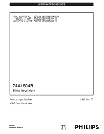 浏览型号SN74ALS04BDR的Datasheet PDF文件第1页
