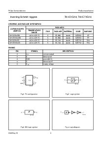 浏览型号74HCT1G14的Datasheet PDF文件第3页