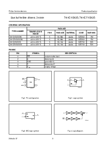 浏览型号74HC1G125GV的Datasheet PDF文件第3页