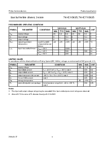 浏览型号74HC1G125GV的Datasheet PDF文件第4页