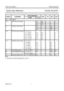 浏览型号74HC00DB的Datasheet PDF文件第7页