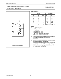 浏览型号74HC221N的Datasheet PDF文件第4页