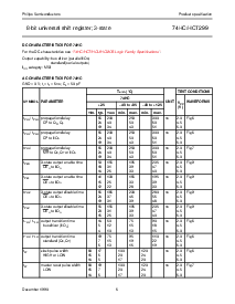 浏览型号74HC299DB的Datasheet PDF文件第6页