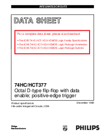 浏览型号74HC377DB的Datasheet PDF文件第1页