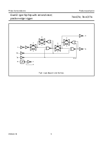 浏览型号74HC74PW的Datasheet PDF文件第6页