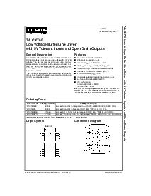 浏览型号74LCX760MTC的Datasheet PDF文件第1页