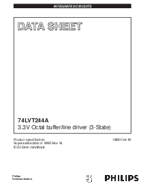 浏览型号74LVT244A的Datasheet PDF文件第1页