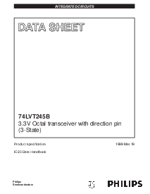 浏览型号74LVT245B的Datasheet PDF文件第1页