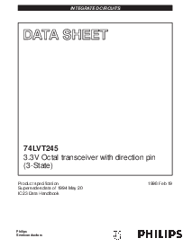 浏览型号74LVT245DB的Datasheet PDF文件第1页