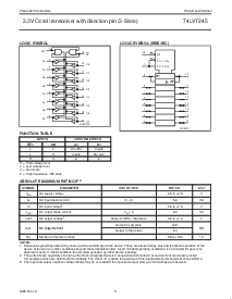 浏览型号74LVT245D的Datasheet PDF文件第3页