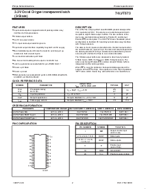 浏览型号74LVT573WM的Datasheet PDF文件第2页