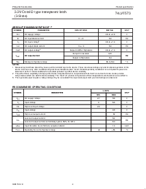 浏览型号74LVT573MTCX_NL的Datasheet PDF文件第4页