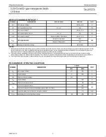 浏览型号74LVT573WM的Datasheet PDF文件第4页