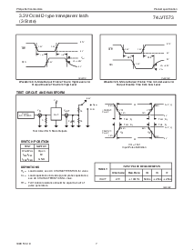 浏览型号74LVT573WM的Datasheet PDF文件第7页