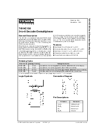 浏览型号74VHC138MX的Datasheet PDF文件第1页