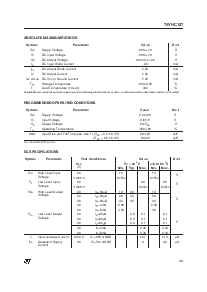 浏览型号74VHC157MX的Datasheet PDF文件第3页