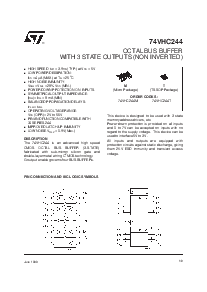 浏览型号74VHC244的Datasheet PDF文件第1页