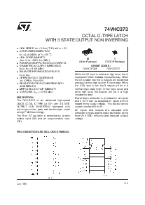 浏览型号74VHC373MTC的Datasheet PDF文件第1页